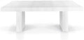 Mar.c.a. Design - Grande table extensible avec 5 rallonges de 50 cm, 180 x 100 x 78 cm)