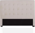 INTENSE DECO Tête de lit capitonnée Premium Velours 160 cm Beige