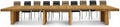 Mar.c.a. Design, Table Salle À Manger Extensible 160x90x78 cm, Jusqu'à 410 cm, Chêne Noueux, Fabriqué en Italie