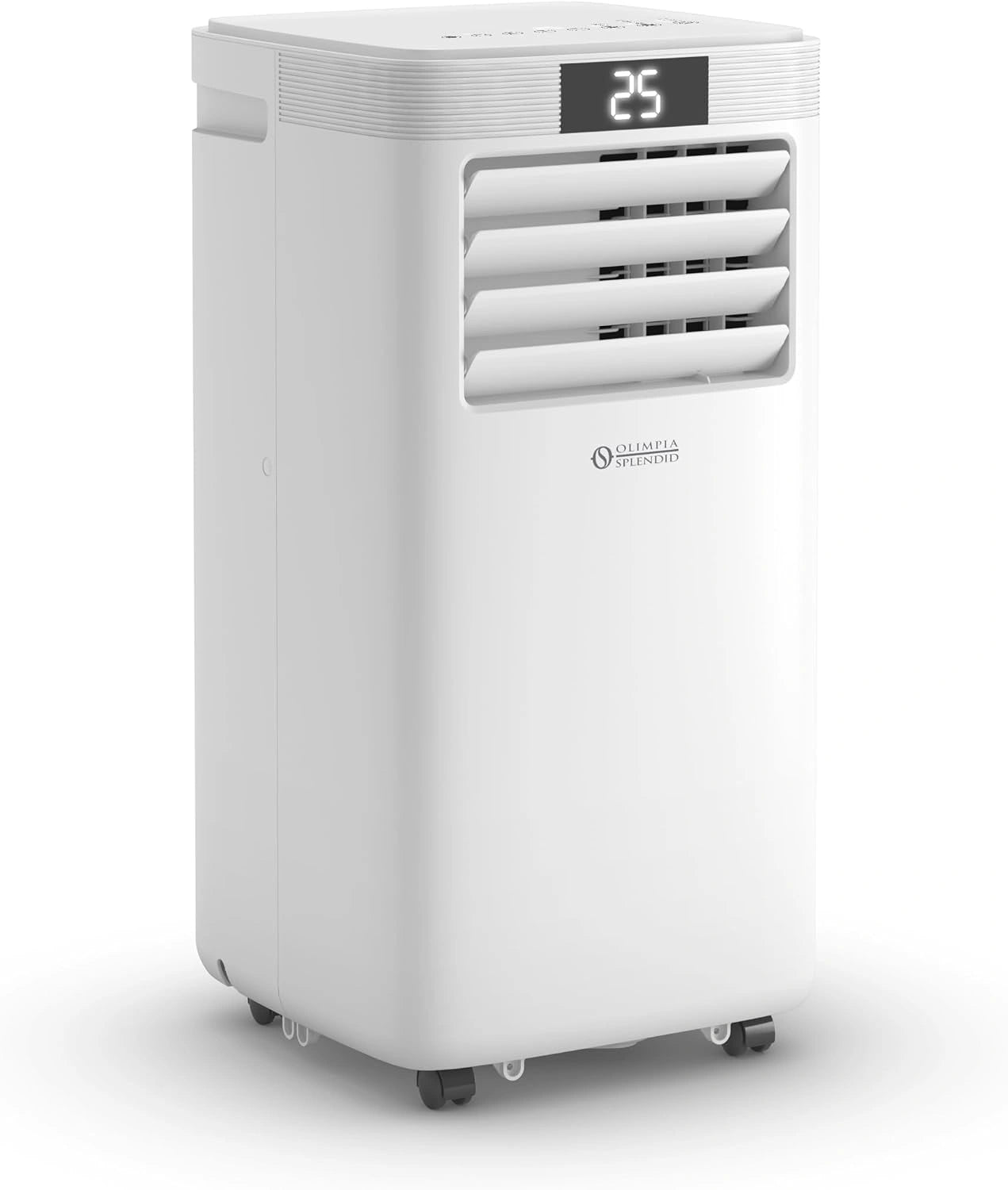 Olimpia Splendid - 02474 Dolceclima 10 HP Wi-Fi Climatiseur portable - 10 000 BTU/h, Blanc, capacité nominale 2,6 Kw, Gaz naturel R290