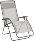 Lafuma MOBILIER - Fauteuil Relax Zéro Gravité R Clip - Chaise Longue Pliante Terrasse et Jardin - Toile Batyline Résistante - Transat, Tout Confort