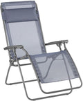 Lafuma MOBILIER - Fauteuil Relax Zéro Gravité R Clip - Chaise Longue Pliante Terrasse et Jardin - Toile Batyline Résistante - Transat, Tout Confort