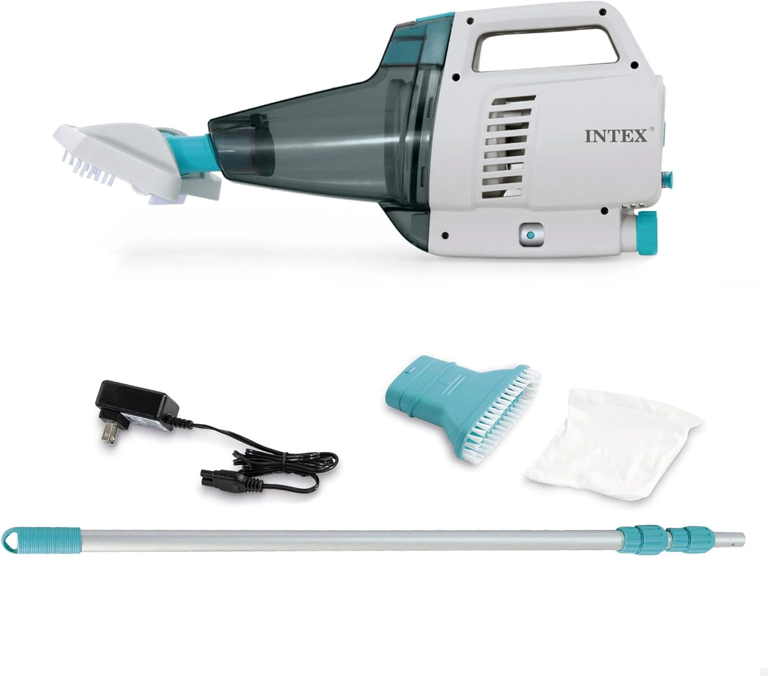 Intex - 28628 - Nettoyeur a batterie ZR200, piscine, 110 pouces