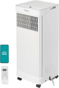 Midea Climatiseur portable ASHRAE de 8 500 BTU (5 000 BTU SACC), refroidit jusqu'à 150 m², contrôle intelligent, kit d'installation de fenêtre