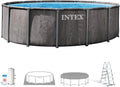 Intex - 26742ND - Kit Piscine Baltik Ronde Tubulaire 4,57 x 1,22