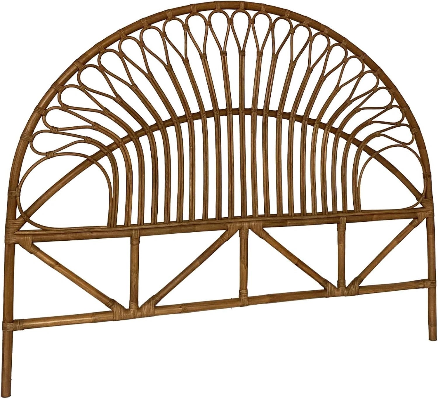Alice's Garden sweeek - Tête de lit en rotin foncé. L 160 x P3 x H130 cm
