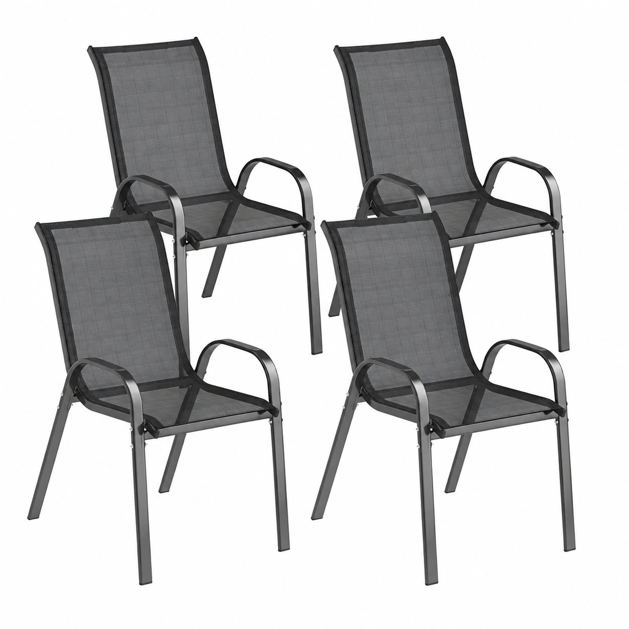 chaises-jardin-empilables-inclinables-en-tissu-respirant-ippptbs157hz