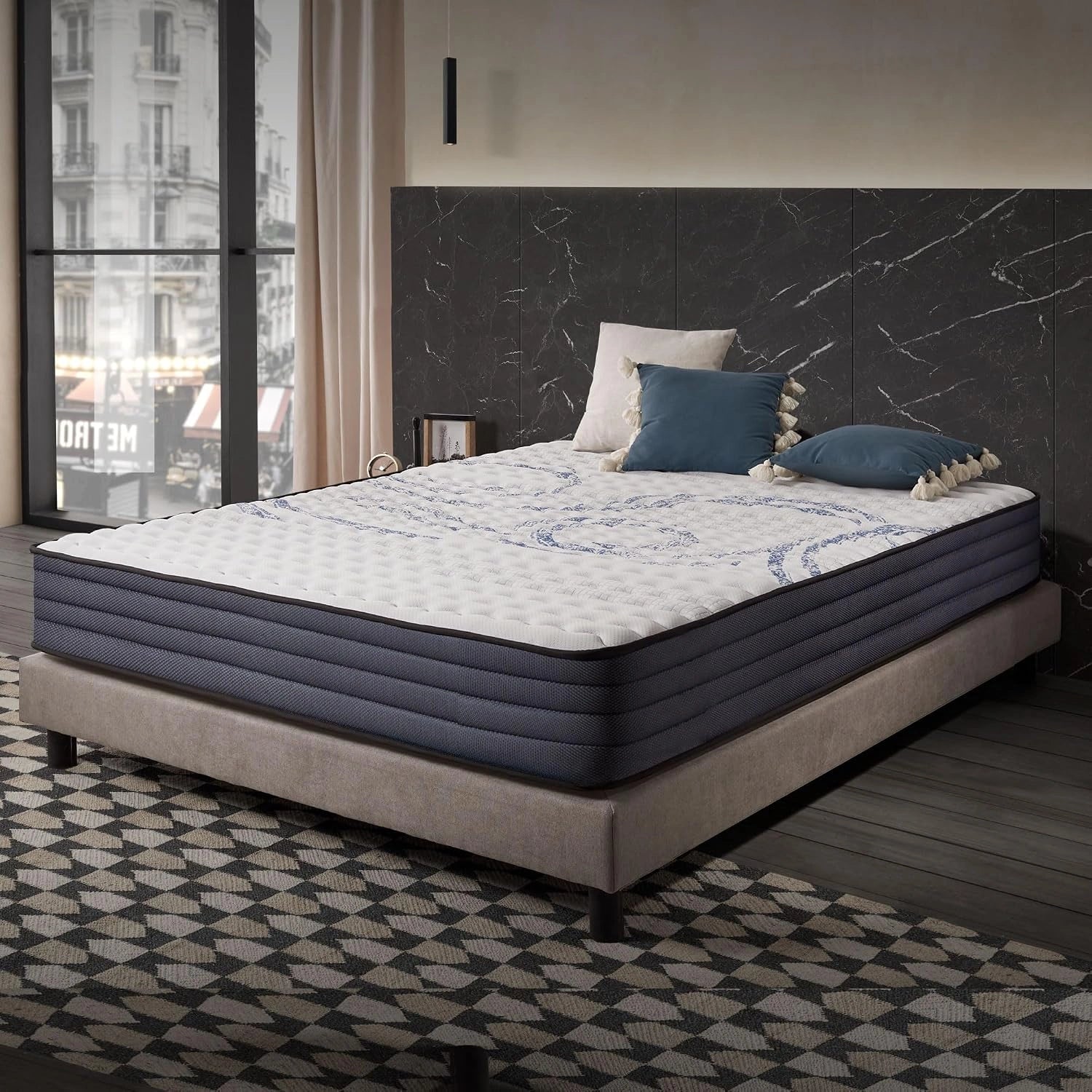 NATURALEX - PerfectSleep - Matelas 140x190 Noyau Hybride - 26 cm